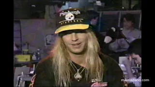 Poison's Bret Michaels and (sorta) Richie Kotzen interviewed by MuchMusic's Erica Ehm - 1993