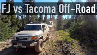 3rd Gen Tacoma vs FJ Cruiser Off-Road