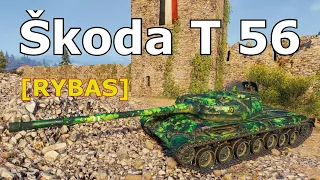 World of Tanks Škoda T 56 - 5 Kills 8,7K Damage