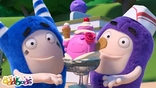 Ice Cream Cone Competition! 🍦 | Oddbods TV Full Episodes | Funny Cartoons For Kids