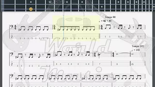 Guns N' Roses   Live And Let Die BASS GUITAR TAB