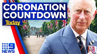 Excitement building up in UK ahead of King Charles III's coronation | 9 News Australia