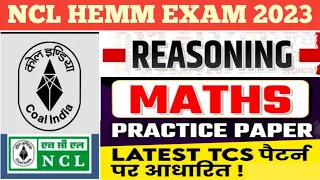 Part-02 🔥Maths & Reasoning Important mix Questions 🔥 NCL HEMM EXAM 2023। ncl previous year paper।