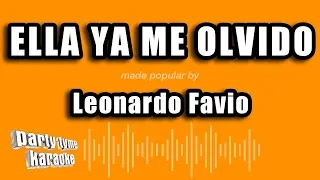 Leonardo Favio - Ella Ya Me Olvido (Versión Karaoke)