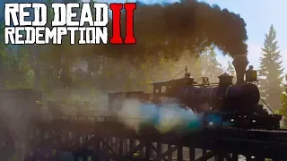 Ограбление поезда Red Dead Redemption 2 Конец первой главы #4