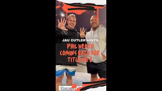 Jay Cutler hints that Phil Heath is coming back for title no 8 #bodybuilding #mrolympia #2023