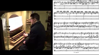 J.S. BACH -   FANTASIA et FUGA A MINOR BWV 561 (video+sheet music)