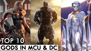 Top 10 Most Powerful Gods In MCU & DC | Explained In Hindi | BNN Review