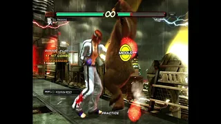 Tekken 6 BR Hwoarang High Damage Combo