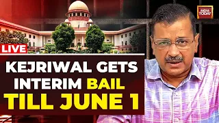 LIVE: Kejriwal Gets Interim Bail Till June 1 For Election Campaigning | Kejriwal News LIVE