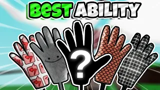 What glove has the BEST ability in Slap Battles
