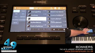 Yamaha PSR-SX900 Keyboard - Pop & Rock Styles Part 2/2