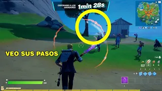 Como ver los pasos de los enemigos en Fortnite Capitulo 2