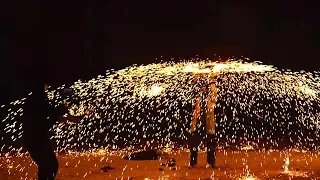 Spinning a Million Sparks  - The Slow Mo Guys 4K