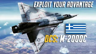 DCS: Greek Mirage 2000 Vs UK F/A-18 Hornet Dogfight with Hellreign82