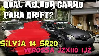 MELHOR DIVERSÃO NO JAPÃO DRIFT YZ CIRCUITO VEROSSA JZX110 1JZ OU S14 SR20? BRASILEIRO NO JAPÃO ドリフト