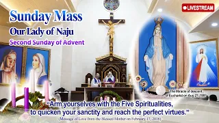 ❤️ LIVE! Holy Rosary and Sunday Mass│Naju Shrine│December 5, 2021 ❤️