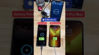 MagSafe vs android both 20w USB 👍 #phonewars #androidvsiphone #charger #magsafe #typec