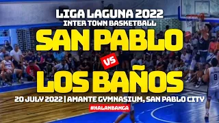 SAN PABLO vs LOS BAÑOS: Intertown Basketball