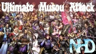 Samurai Warriors 3: All Character's Ultimate Musou Attack Compilation