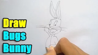 How to Draw Bugs Bunny