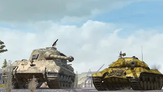 ЧТО ЛУЧШЕ Тигр 2 или ИС-3 Wot blitz