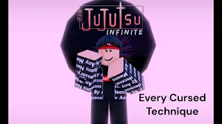 Every Cursed Technique in Jujutsu Infinite [Showcase]