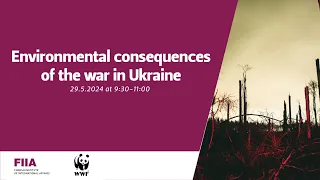 Environmental consequences of the war in Ukraine