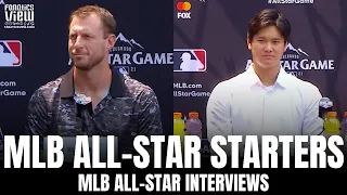 Shohei Ohtani & Max Scherzer React to Being Named MLB All-Star Starters & Shohei's Historic Season