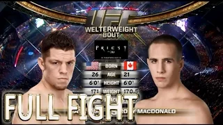 Rory Macdonald vs  Nate Diaz UFC 129 FULL FIGHT - UFC Fight Night