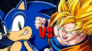 Sonic vs Goku Rap Battle! Extended + Remastered HD