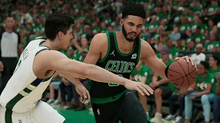 Milwaukee Bucks vs Boston Celtics - NBA Playoffs 2022 Second Round Game 1 Full Game - NBA 2K22 Sim