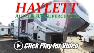(Sold) HaylettRV.com - 2017 Open Range 3x 427BHS Outside Kitchen Bunkhouse Luxury Fifth Wheel