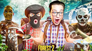 ВЗОРВАЛИ ЛАГЕРЬ АБОРИГЕНОВ! ОНИ В ЯРОСТИ, БЕЖИМ! ПОСТРОИЛИ ПЕРВЫЙ ДОМ! THE FOREST 2