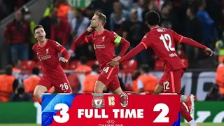 Liverpool 3-2 AC Milan || UEFA Champions league