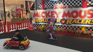 Disney Mickey mouse roadster racers at Lippo mall puri : it's racing time