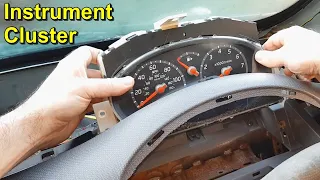 Instrument Cluster Removal - Nissan Micra K12
