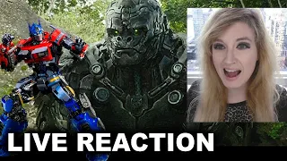 Transformers Rise of the Beasts Trailer REACTION - 2023