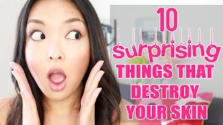 10 Surprising Things That Destroy Your Skin!