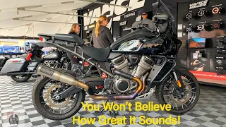 Harley Davidson Pan America with Vance and Hines Exhaust | YOU ARE GOING TO LOVE THE WAY IT SOUNDS