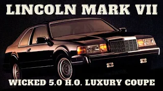 Lincoln Mark VII 1980's Performance, Luxury, & Style