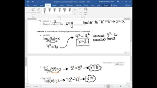 Simplifying Logarithmic Expressions without a Calculator