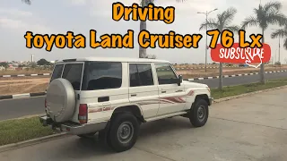 Driving Toyota Land Cruiser 76 Lx