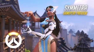 Symmetra Gameplay Preview | Overwatch | 1080p HD, 60 FPS