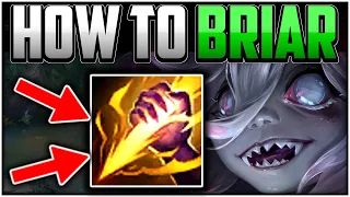 How to Play Briar Jungle for Beginners (Best Build/Runes) | Briar Guide League of Legends