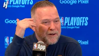 Michael Malone UPSET After Blowing 20-Point Lead to Timberwolves in Game 7, Full Postgame Interview🎤