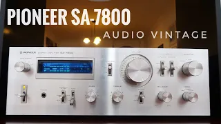 ¡PRECIOSO!... Pioneer SA 7800.- Amplificador vintage