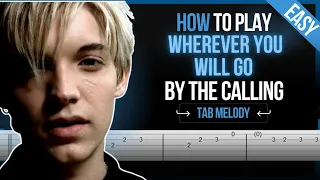 Wherever You Will Go - The Calling - TAB EASY