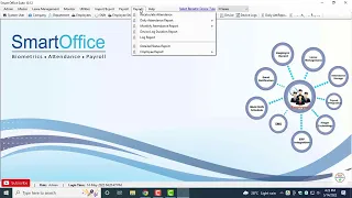 How to generate report in smart office suite software | Smartoffice attendance software