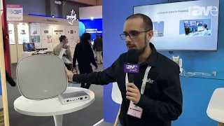 ISE 2024: AVer Presents Fone700 Ceiling Speakerphone and Connectivity Hub